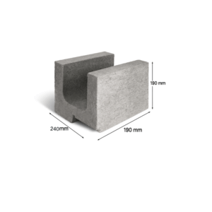 BLOCK REBATED LINTEL 2511 - Image 1